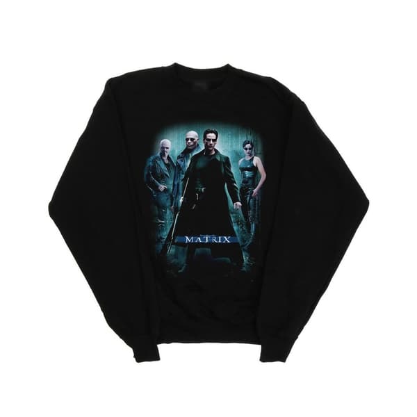 The Matrix Mens Group Poster Sweatshirt