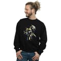 Miniatyrbilde 2 av 3: Marvel Mens Avengers Endgame Gold Thanos Sweatshirt