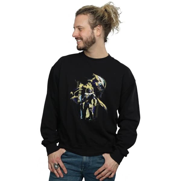 Marvel Mens Avengers Endgame Gold Thanos Sweatshirt