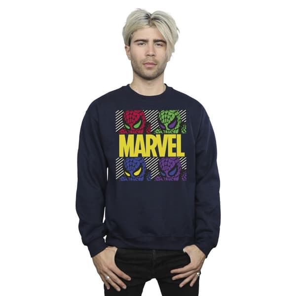 Marvel Mens Spider-Man Pop Art-tröja