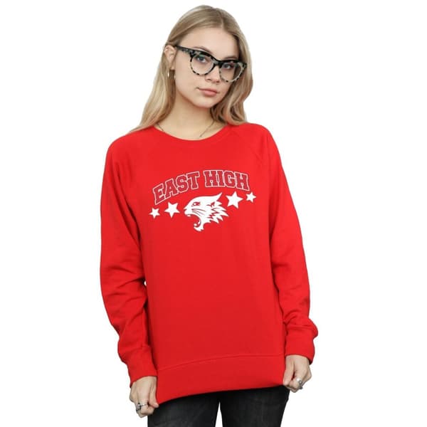 Disney Dam/Tjej High School Musical The Musical Wildcat Stars Sweatshirt