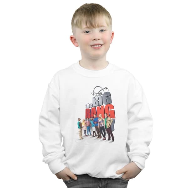 The Big Bang Theory Sweatshirt med stor affisch för pojkar