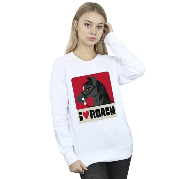 Netflix Womens/Ladies The Witcher I Heart Roach Sweatshirt