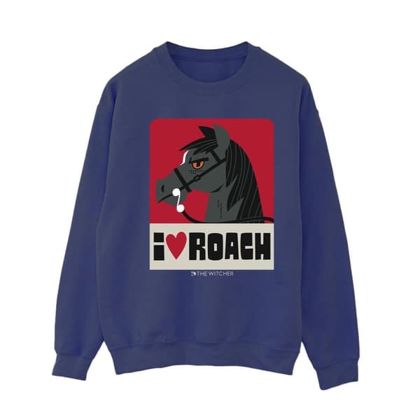 Netflix Dam/Tjej The Witcher I Heart Roach Sweatshirt