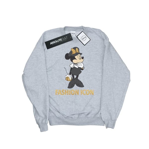 Disney Mens Minnie Mouse Fashion Icon Sweatshirt