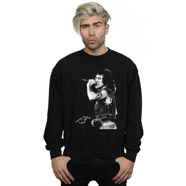 Bon Scott Mens Signed Photo Sweatshirt