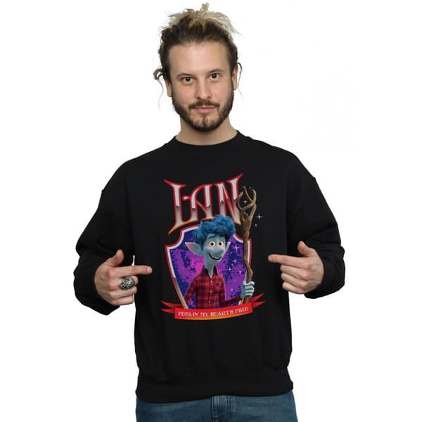 Disney Mens Onward Ian Heart´s Fire Sweatshirt