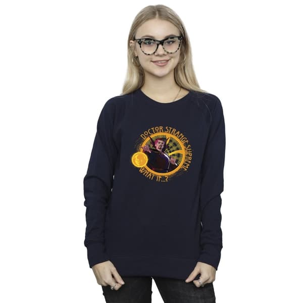Marvel Womens/Ladies What If Supreme Dr Strange Sweatshirt