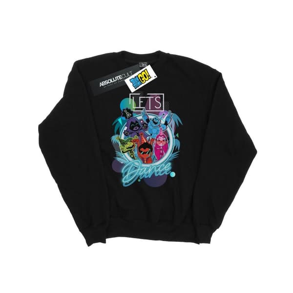 DC Comics Dam/Tjej Teen Titans Go Let´s Dance Sweatshirt Black M