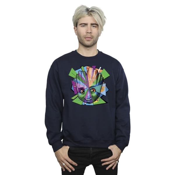 Marvel Guardians Of The Galaxy Groot Shattered Sweatshirt - herr