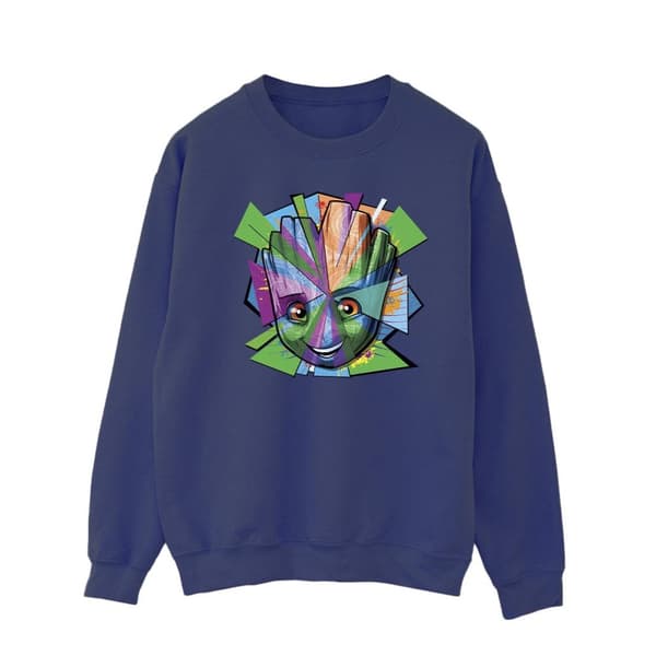 Marvel Guardians Of The Galaxy Groot Shattered Sweatshirt - herr