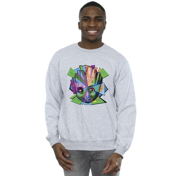 Marvel Guardians Of The Galaxy Groot Shattered Sweatshirt - herr