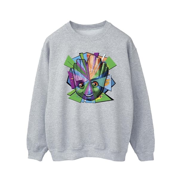 Marvel Guardians Of The Galaxy Groot Shattered Sweatshirt - herr