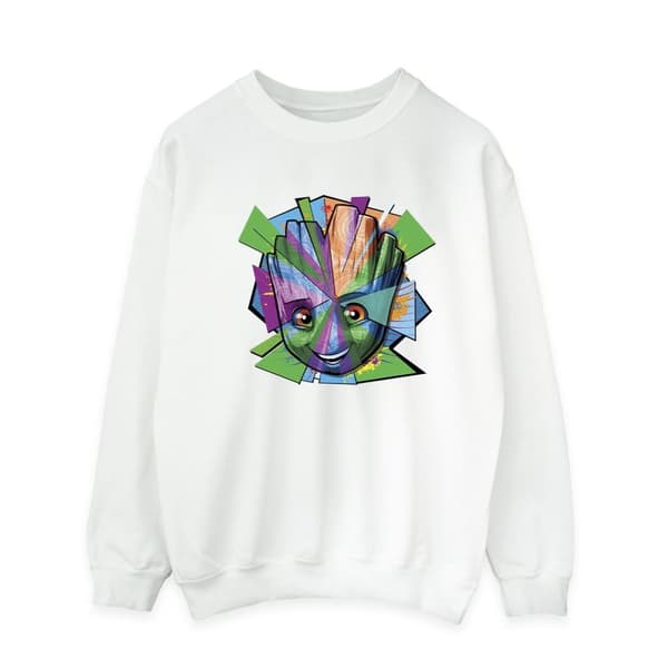Marvel Guardians Of The Galaxy Groot Shattered Sweatshirt - herr