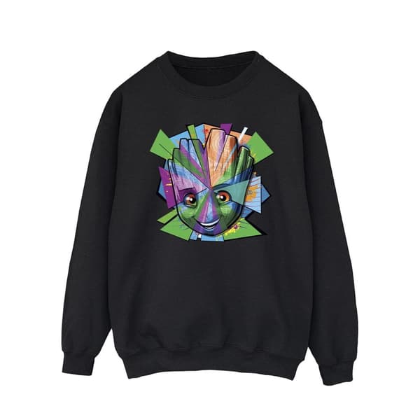 Marvel Guardians Of The Galaxy Groot Shattered Sweatshirt - herr