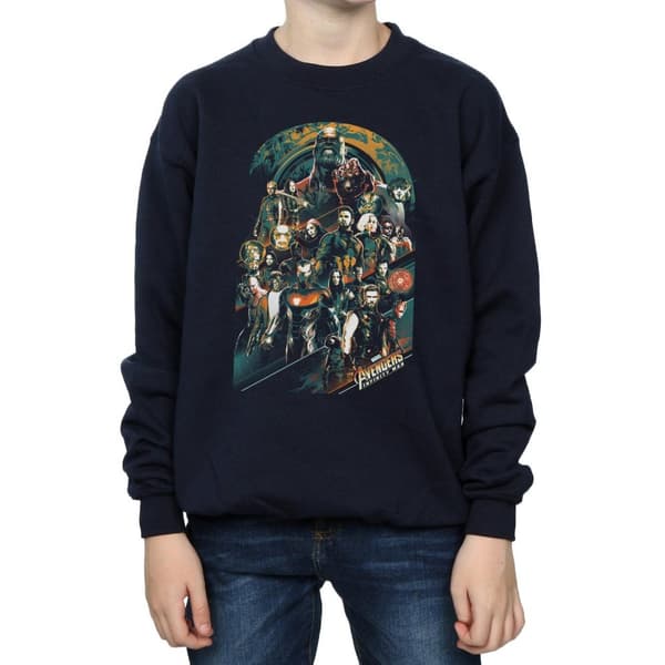 Marvel Pojkar Avengers Infinity War Team Sweatshirt