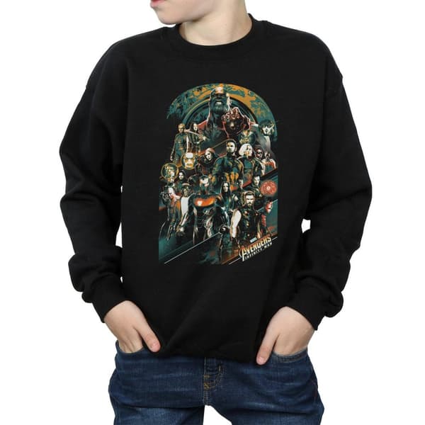 Marvel Pojkar Avengers Infinity War Team Sweatshirt