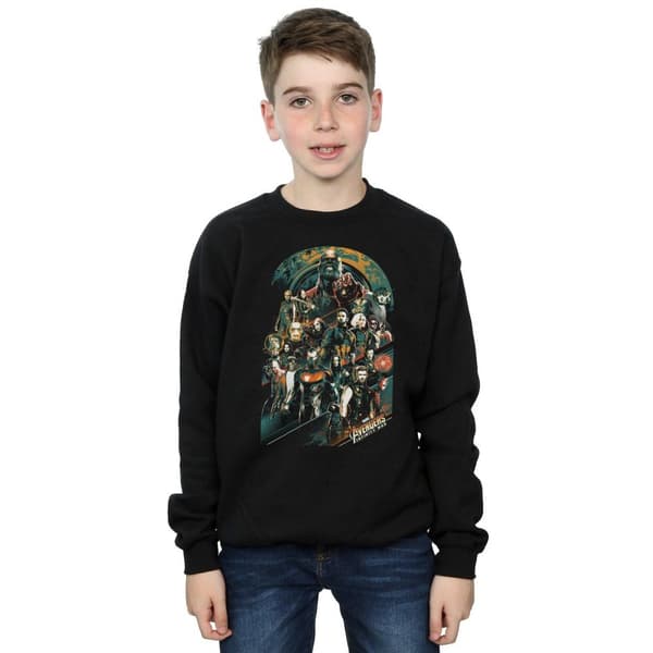Marvel Pojkar Avengers Infinity War Team Sweatshirt