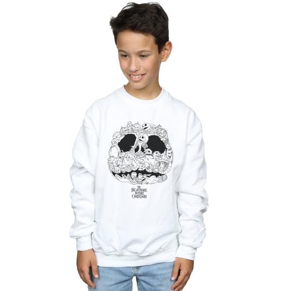 Disney Boys Nightmare Before Christmas Jack Skellington Jack-O-Lanterns Sweatshirt