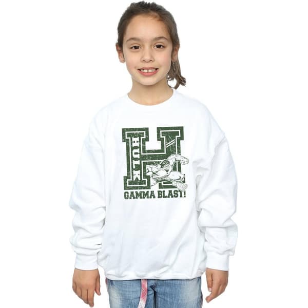 Marvel Girls Hulk Gamma Blast Sweatshirt