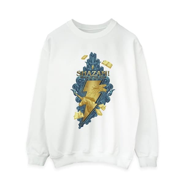 DC Comics Womens/Ladies Shazam Fury Of The Gods Golden Animal Bolt Sweatshirt