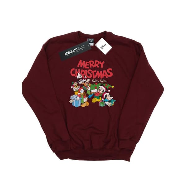 Disney Dam/Tjej Mickey And Friends Winter Wishes Sweatshirt