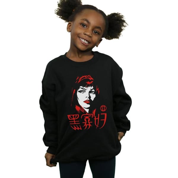 Marvel Sweatshirt med kinesisk logotyp från Black Widow för flickor