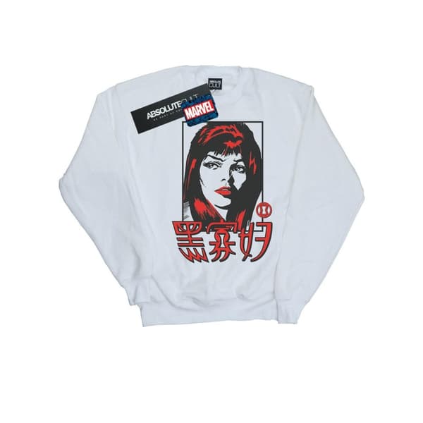 Marvel Sweatshirt med kinesisk logotyp från Black Widow för flickor