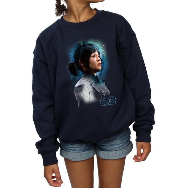 Star Wars Girls The Last Jedi Rose Tico Brushed Sweatshirt