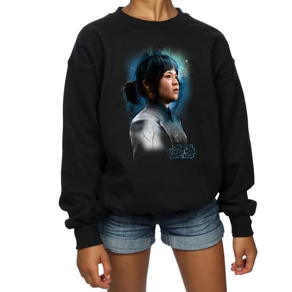 Star Wars Girls The Last Jedi Rose Tico Brushed Sweatshirt