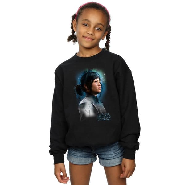 Star Wars Girls The Last Jedi Rose Tico Brushed Sweatshirt