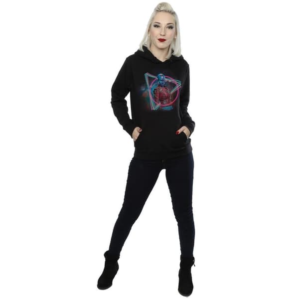 Marvel Womens/Ladies Guardians Of The Galaxy Neon Nebula Hoodie