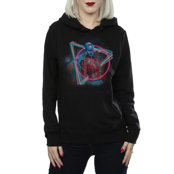 Marvel Womens/Ladies Guardians Of The Galaxy Neon Nebula Hoodie