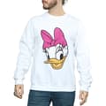 Miniatyrbild 3 av 5: Disney Sweatshirt med målat huvud av Daisy Duck