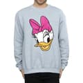 Miniatyrbillede 3 af 5: Disney Mens Daisy Duck Head Painted Sweatshirt