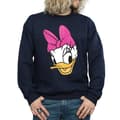 Miniatyrbillede 3 af 5: Disney Mens Daisy Duck Head Painted Sweatshirt