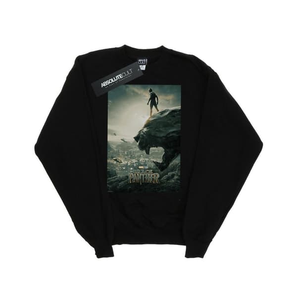 Marvel Girls Black Panther Poster Sweatshirt