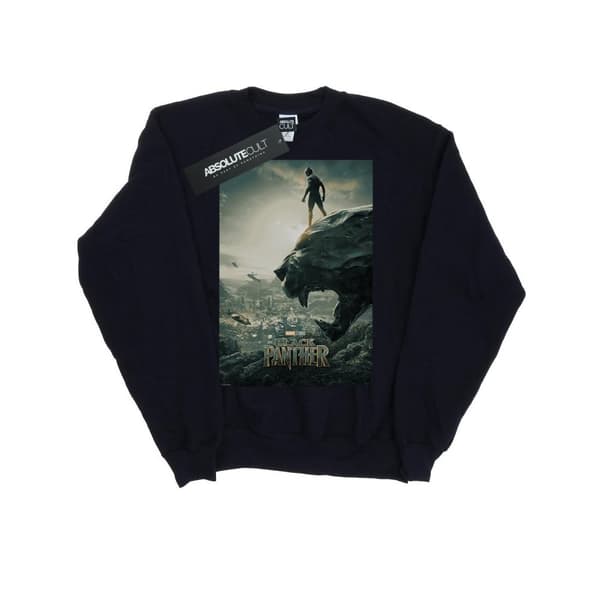 Marvel Girls Black Panther Poster Sweatshirt