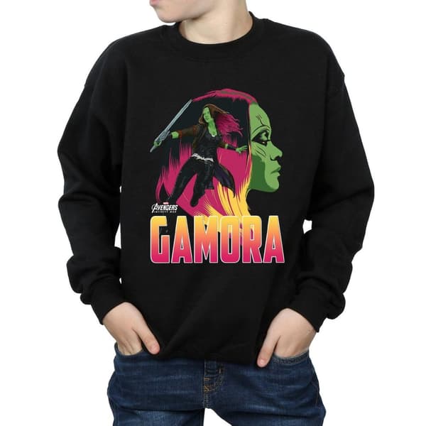 Marvel Boys Avengers Infinity War Gamora Character Sweatshirt