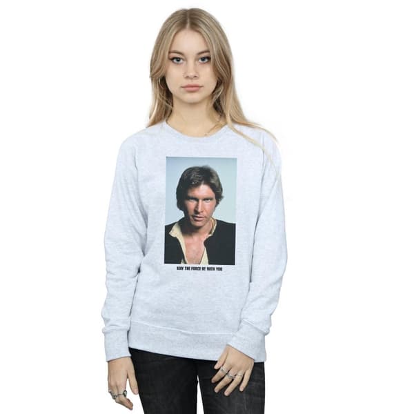 Star Wars Womens/Ladies Han Solo May The Force Sweatshirt