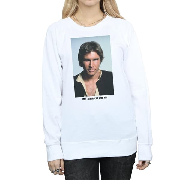Star Wars Womens/Ladies Han Solo May The Force Sweatshirt