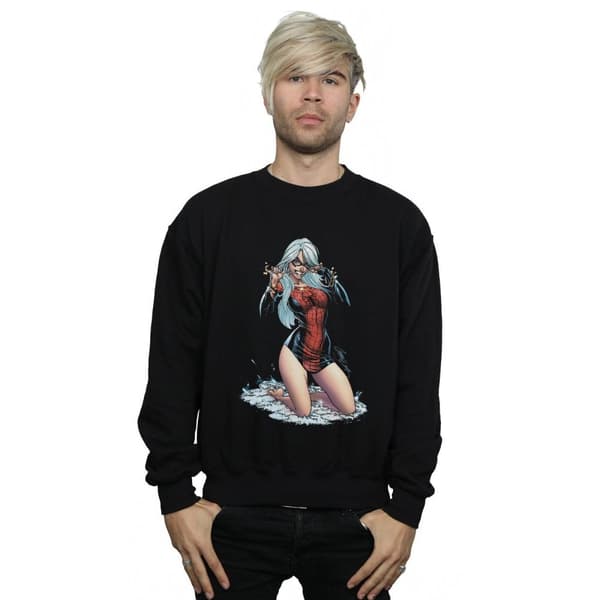Marvel Black Cat Spider Suit - Sweatshirt för herrar