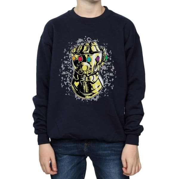Marvel Pojkar Avengers Infinity War Thanos Fist Sweatshirt