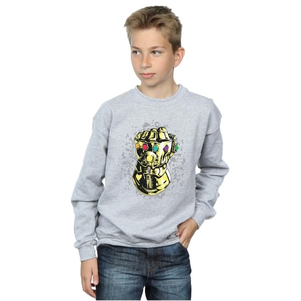 Marvel Pojkar Avengers Infinity War Thanos Fist Sweatshirt