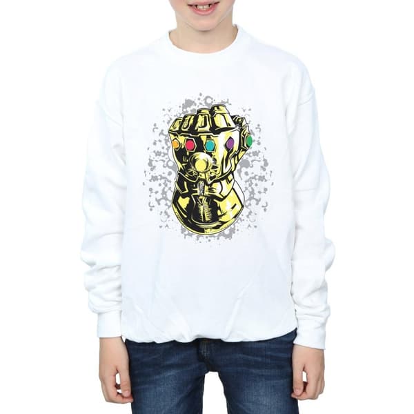 Marvel Pojkar Avengers Infinity War Thanos Fist Sweatshirt