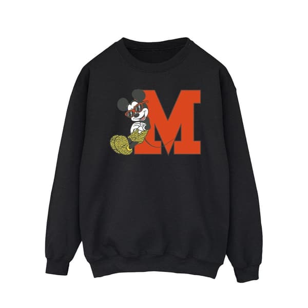 Disney Herr Musse Pigg Leopard Byxor Sweatshirt