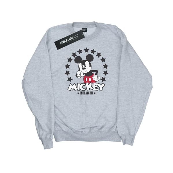 Disney Womens/Ladies Mickey Mouse Unbeatable Sweatshirt