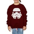 Miniatyrbild 3 av 5: Star Wars Stormtrooper-hjälm-tröja för flickor