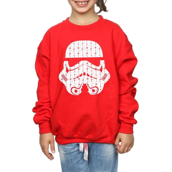 Star Wars Stormtrooper-hjälm-tröja för flickor