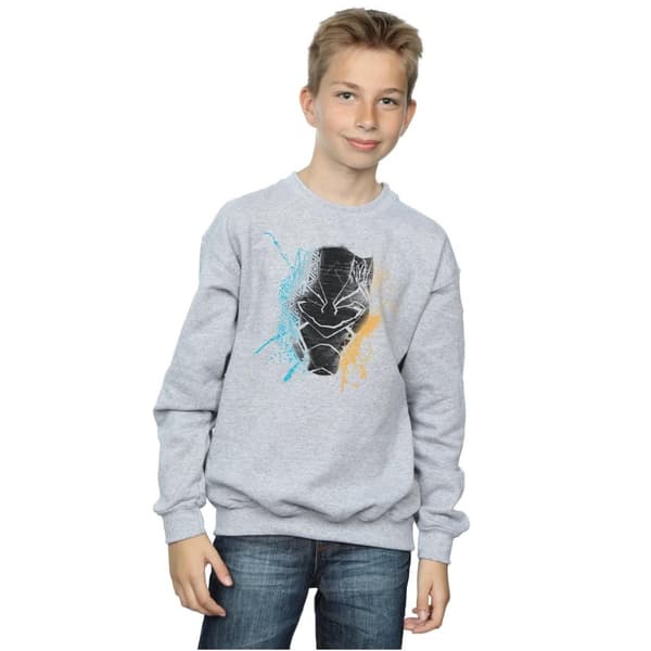 Marvel Boys Black Panther Splash Sweatshirt